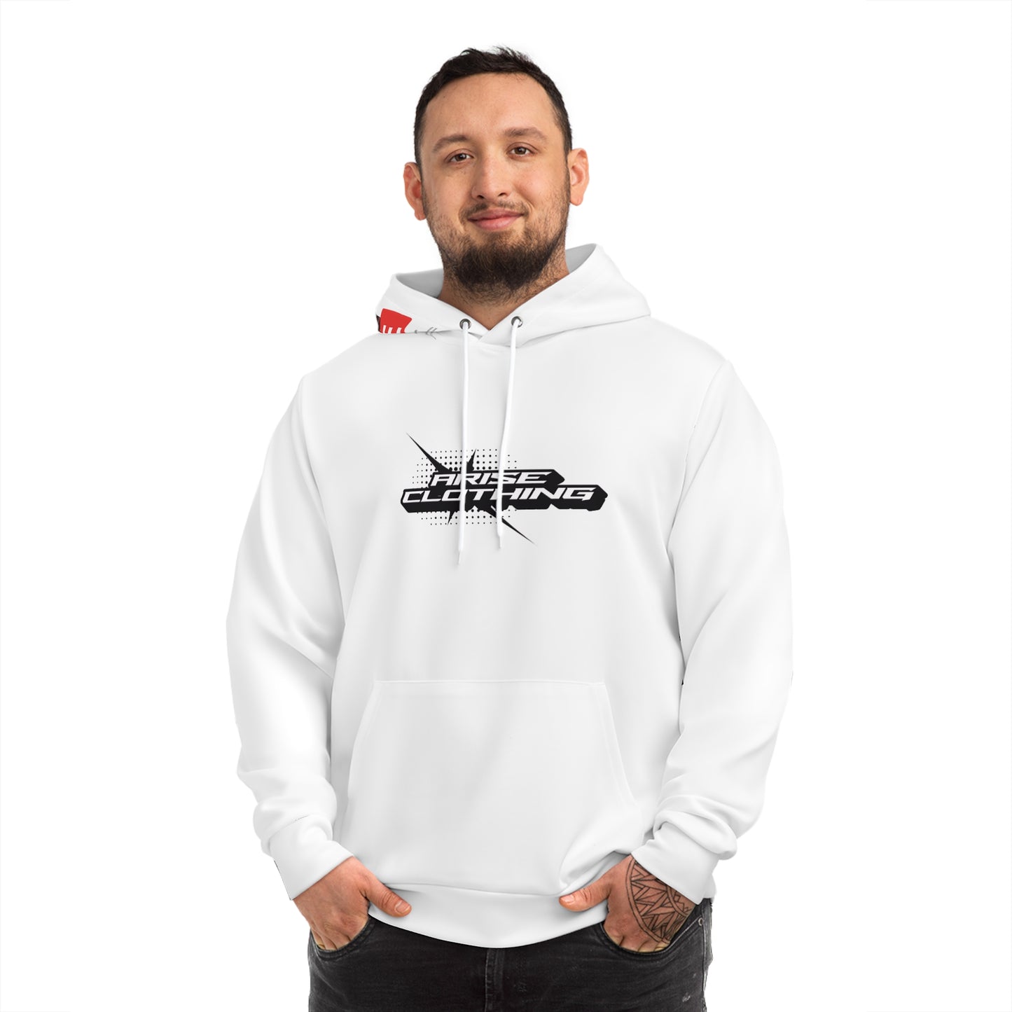 hoodie ''AriseClothing'' white