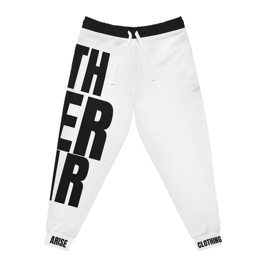 ''FAITH OVER FEAR'' JOGGERS WHITE