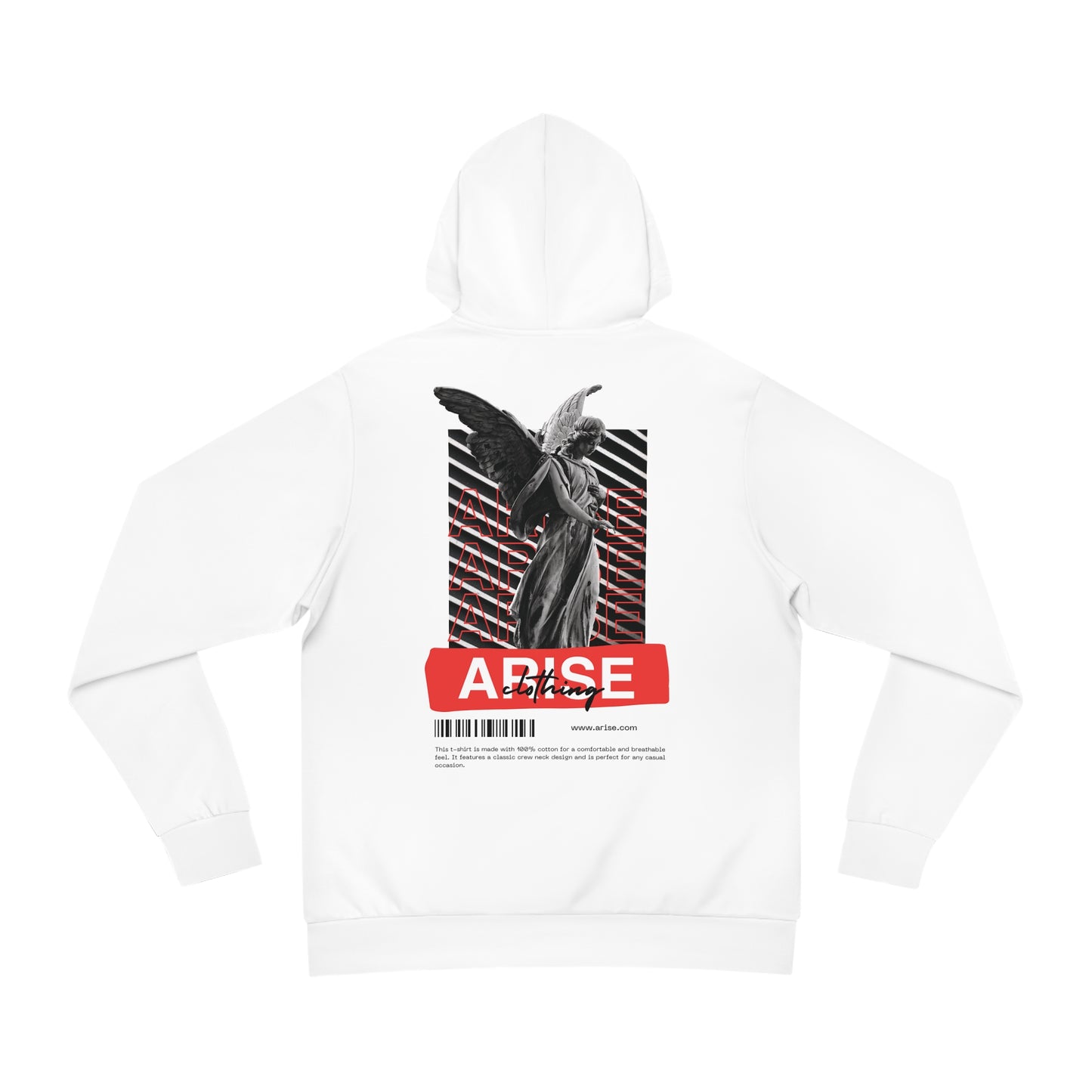 hoodie ''AriseClothing'' white