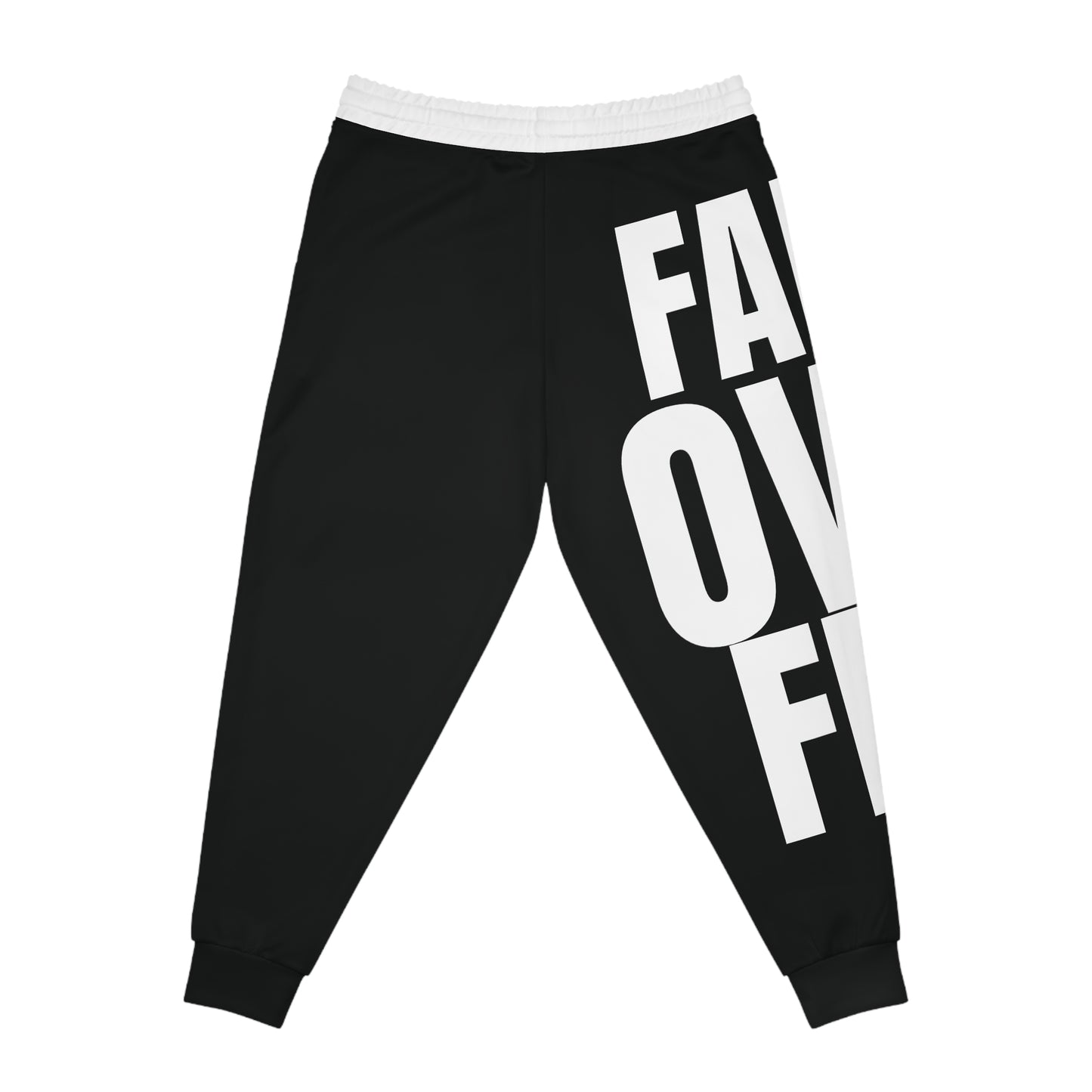 'FAITH OVER FEAR'' JOGGERS BLACK