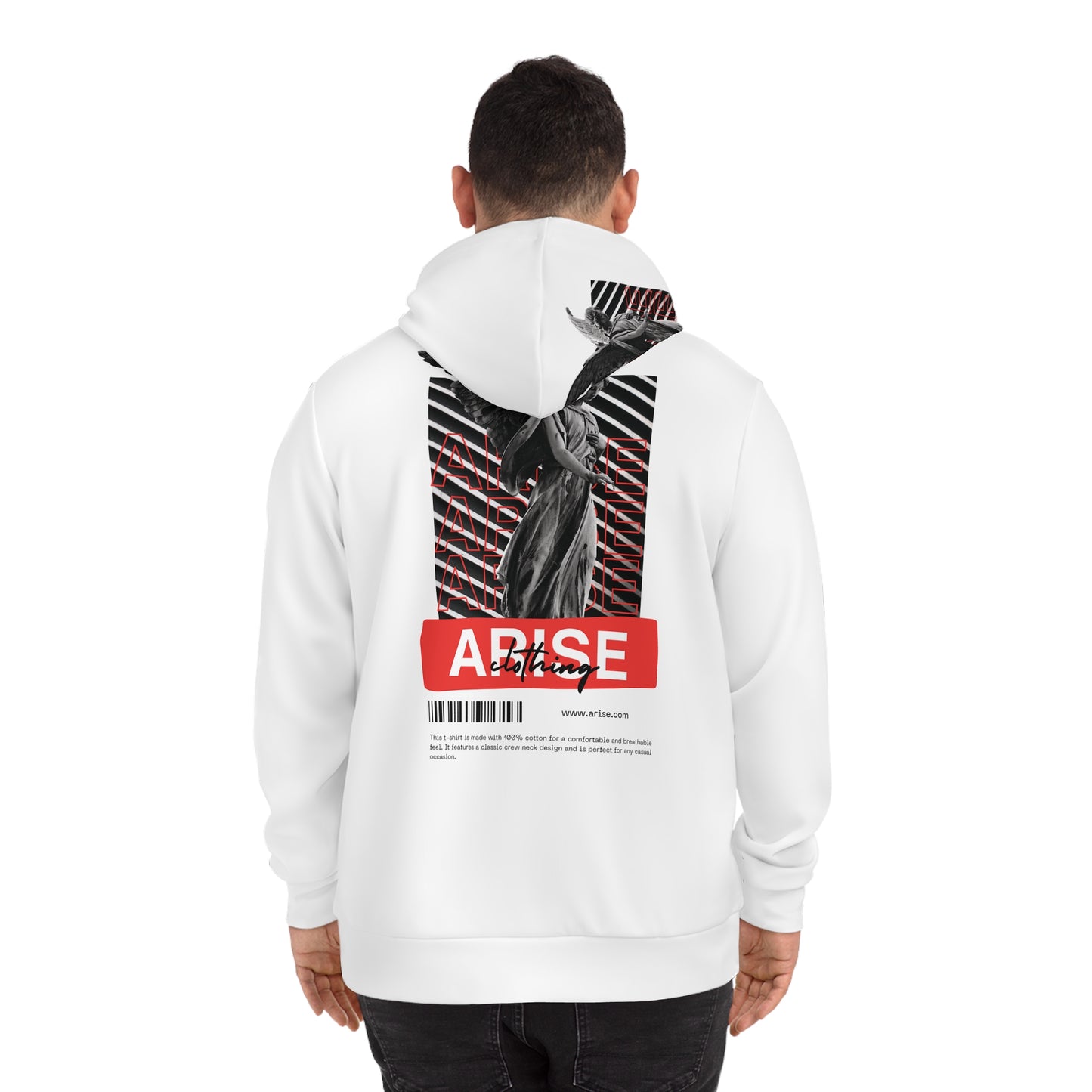 hoodie ''AriseClothing'' white